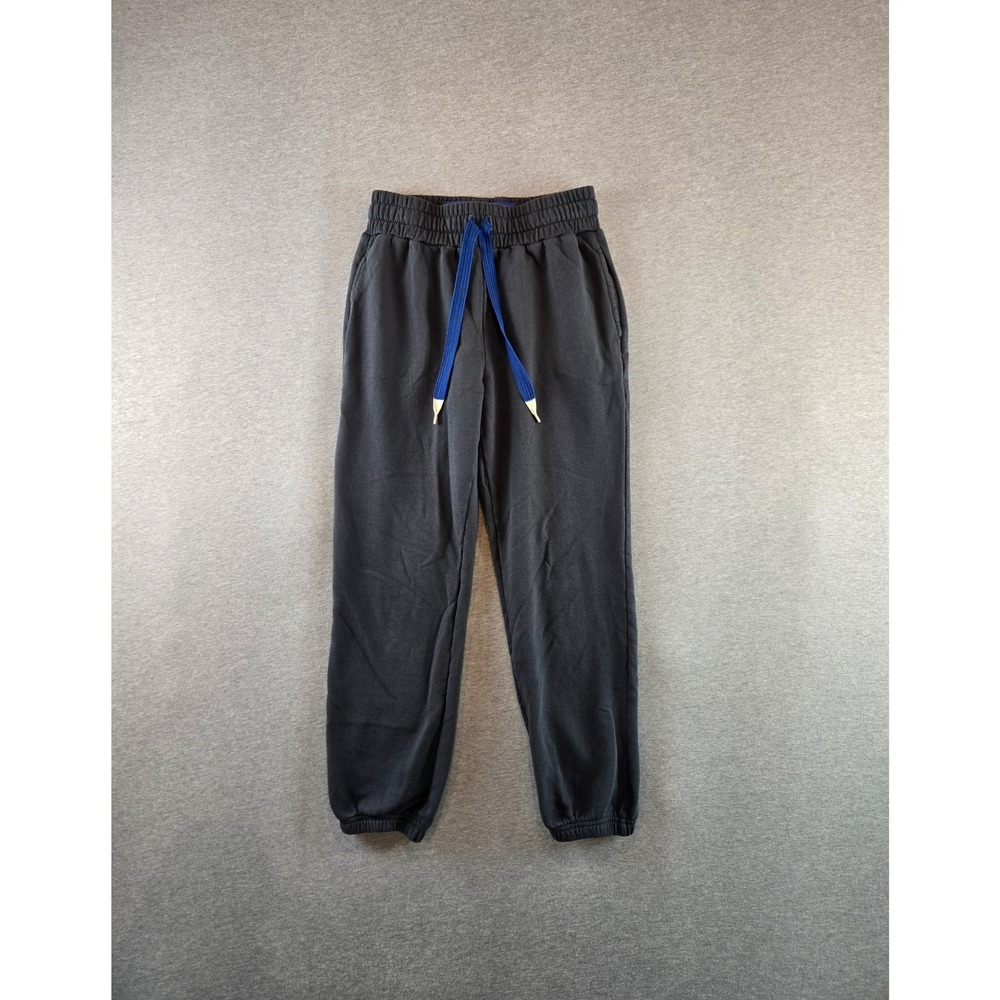 Mother The Knock Out Ankle Sweatpants Women S Black Blue Move It Joggers Stretch